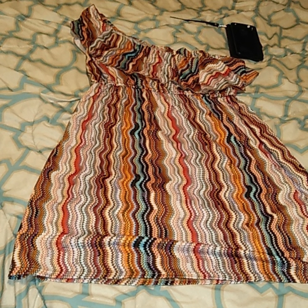 1 shoulder dress XL
